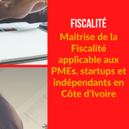 Maitrise de la Fiscalité applicable aux PMEs, startups et indépendants en Côte d’Ivoire (Formation vidéo)